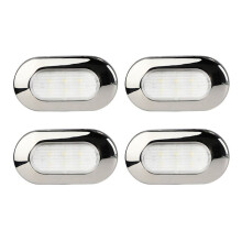 4 Luci di Cortesia A LED, Luci per Gradini, Illuminazione di Utilità, Montate per Barche, Yacht, , Roulotte