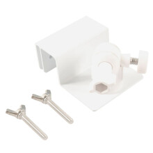 Solar Panel Bracket White for Car Roof Eave Rain Gutter Special Bracket Solar Panel Aluminum Alloy Bracket