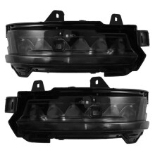 1Pair Car Door Mirror Turn Indicator Light for Evoque 2014-2019 E F-PACE LR048352 LR048351