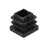 48 Pcs 15mm x 15mm Plastic Square Caps Tube Pipe Inserts End Blanking 2