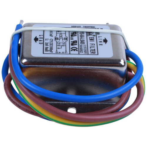 6X AC 115 V / 250 V 6 A EMI-Filter mit Einzelphasenrauschen 2