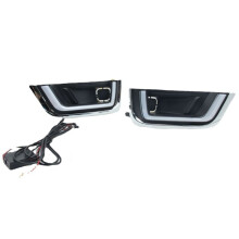 LED Daytime Running Light for Land LC300 2022 2023 White DRL Amber Dynamic Turn Signal Lamp