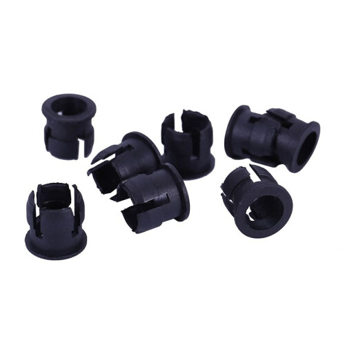 300 Pieces Black Plastic 5mm LED Clip Holder Display Panel Mount Cases 1