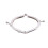 20 Metal Frames Snap Clasp Arch Pattern Coin Style Purse Silver 2