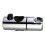 EUROSHOWERS EuroShowers Push Button Shower Slider Bracket - 19mm - Chrome 1