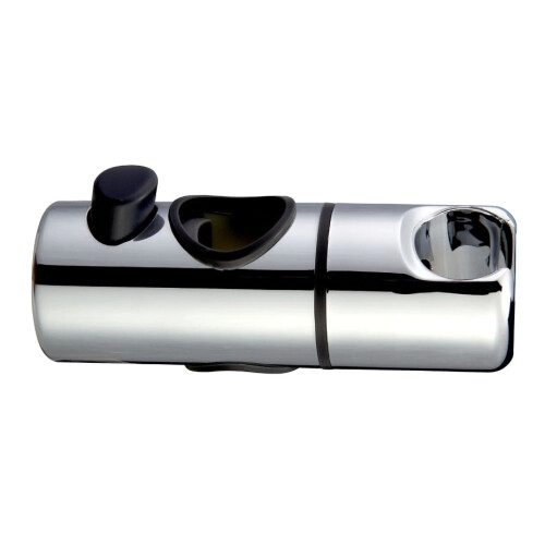 EUROSHOWERS EuroShowers Push Button Shower Slider Bracket - 19mm - Chrome