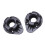 8X Plastic Adjustable Height Kitchen Cupboard Plinth Foot Leg Pair Black 5