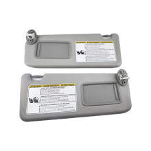 74320-42595-B1 74310-42593-B1 Car Front Left & Right Side Sun Visor Gray for RAV4 2013-2018