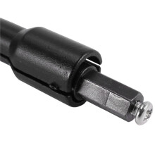 3 Set Metal Rear Bridge Axle with Steel Gear for WPL D12 B14 B24 B16 B36 C14 C24 C34 C44 RC Car Upgrade Parts,Black
