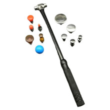 Conjunto de Martelos Nivelamento para Reparo Amassados Carro, Martelo de Nivelamento para Manutenção de Carroceria, Ferramenta de Reparo Sem