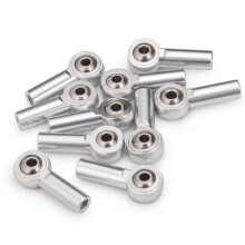 40Pcs M4 Metal Tie Push Link Rod End Joint Holderfor 1/10 RC Truck Buggy Crawler Car