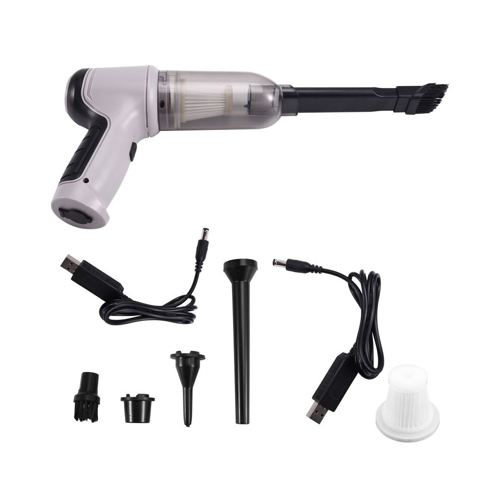 Handheld Vacuum Cordless Car Vacuum Cleaner Portable Rechargeable Dust Extracter Vacuum Cleaner Gray 6033609202814