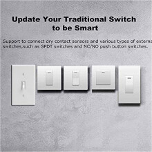 5X  Interruttore Relè  WiFi, Modulo Interruttore Luce Timer DIY Applicazione  Life/Tuya, Telecomando Wireless