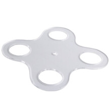 2X Ice Cream Cone Holder,4 Holes Acrylic Cone Display Stand Waffle Sushi Hand Roll Stand Rack