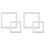 4Pc  Stitch Frame Quadrado Bordado Hoops Q Snaps para  Stitch Quilting Frame Sewing Hoop, 6X6 Polegadas, 8X8 Polegadas 1