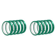 High Temperature Tape Heat Resistant Tape Heat Transfer Tape for Sublimation No Residue 10mm X 33M 108Ft (Green-10 Roll)