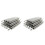 24Pack 6.5Inch Trampoline Spring Steel Replacement Kit for Extra Bounce Trampoline Accessories Silver 1
