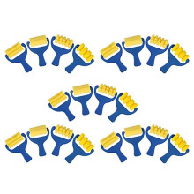 Set Von 20 StüCke Schwamm Farbroller Pinsel DIY Kinder Pinsel Kid Kunsthandwerk Malwerkzeug