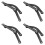 4X Car Front Right Windshield Wiper Arm LHD Front Wiper Arm for  E60 E61 E63 E64 61617185366 Car Accessories 1