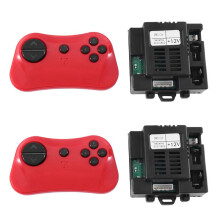 2X DR01 V2.6 390MYK 12V 2.4G Telecomando e Ricevitore  per Parti di Ricambio per Veicoli Elettrici per Bambini