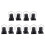 Solar Hanging Display Motor Rotating Small Motor Solar  Wind Spinner Motor Multi-Purposes Rotatable Hook 10Pcs 1