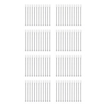 96Pcs Swizzle Sticks, Premium Stainless Steel Cocktail Beverage Drink Stirrer Stick, Reusable Stir Sticks for Bar