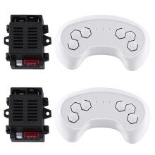 2X Kids Electric Vehicle HH670Y 2.4G Remote Control and Receiver for Children Electric Vehicle Parts