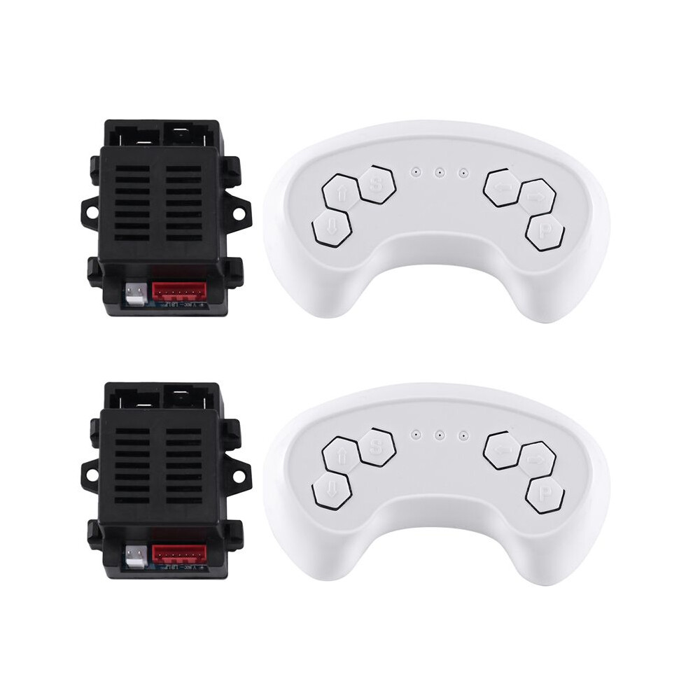 2X Kids Electric Vehicle Hh670y 2.4G Remote Control And Receiver For Children Electric Vehicle Parts 4712647953507