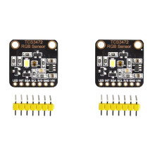 2X Farb Erkennungs Sensor TCS230 TCS3200 Hell Licht Sensor RGB für STM32 3.3 / 5V