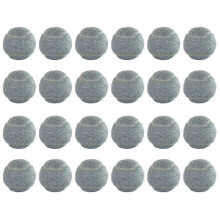 2X Taille de Balle de Petite Chaise de Tennis PréDéCoupéE Pied de Table Coussin de Protection de Rail Coulissant Manchon de Protection