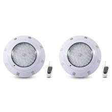 2X Pool Light 35W Swimming Pool Light with Remote Controller RGB Multi Color Outdoor LED Underwater IP68 Waterproof Lamp