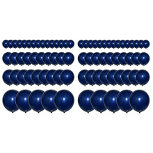 2X Navy Balloons Garland Kit,Navy Balloon Dark Balloons for Birthday Baby Shower, Wedding, Bridal Shower