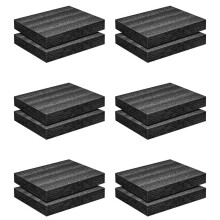 6X Polyethylene Foam 16X12X2Inch Polyethylene Foam Sheet Thick Padding Foam Inserts for Crafts Polyethylene Foam Pad