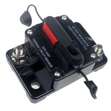 2X WyłąCznik AMP 300A Podwójny Akumulator IP67 Wodoodporny Bezpiecznik 12V 24V RęCzny Reset WyłąCznik Samochodowy