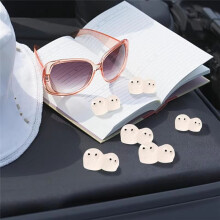 Coal Sculpture Resin Auto Rearview Mirror Decor Funny Car Interior Decoration for Women and Men Rearview Mirror