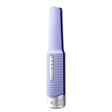 Trådlös Plattång Curling Iron Dubbelfunktionsformning Negativ Ion  Plattångare Lila