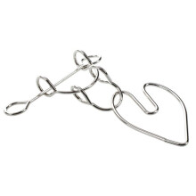 3X Heartbreak Wire Brain Teaser Metal Puzzle