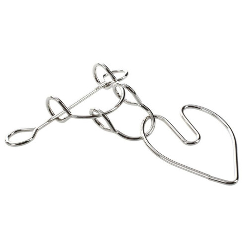 3X Heartbreak Wire Brain Teaser Metal Puzzle