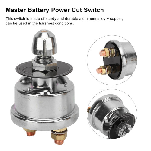 Safety Battery Cut-Off Switch for Boat & Car