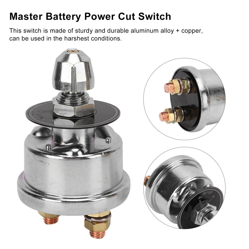 Safety Battery Cut-Off Switch For Boat & Car 7293282918092