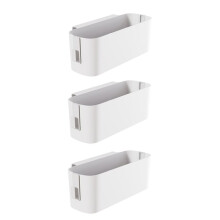 3X Nachtkastje Bed Plank Zakken Opslag Houder Om Opslag Afstandsbedieningen Mobiel Opladen Bed Woonkamer Bathrorm Accessoires-A