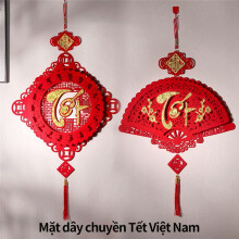 Borlas de Ano Novo ChinêS Penduradas Ornamento Pingentes Festival da Primavera DecoraçãO Tradicional 2024 Ano Lunar DecoraçãO Pingentes Tipo 4