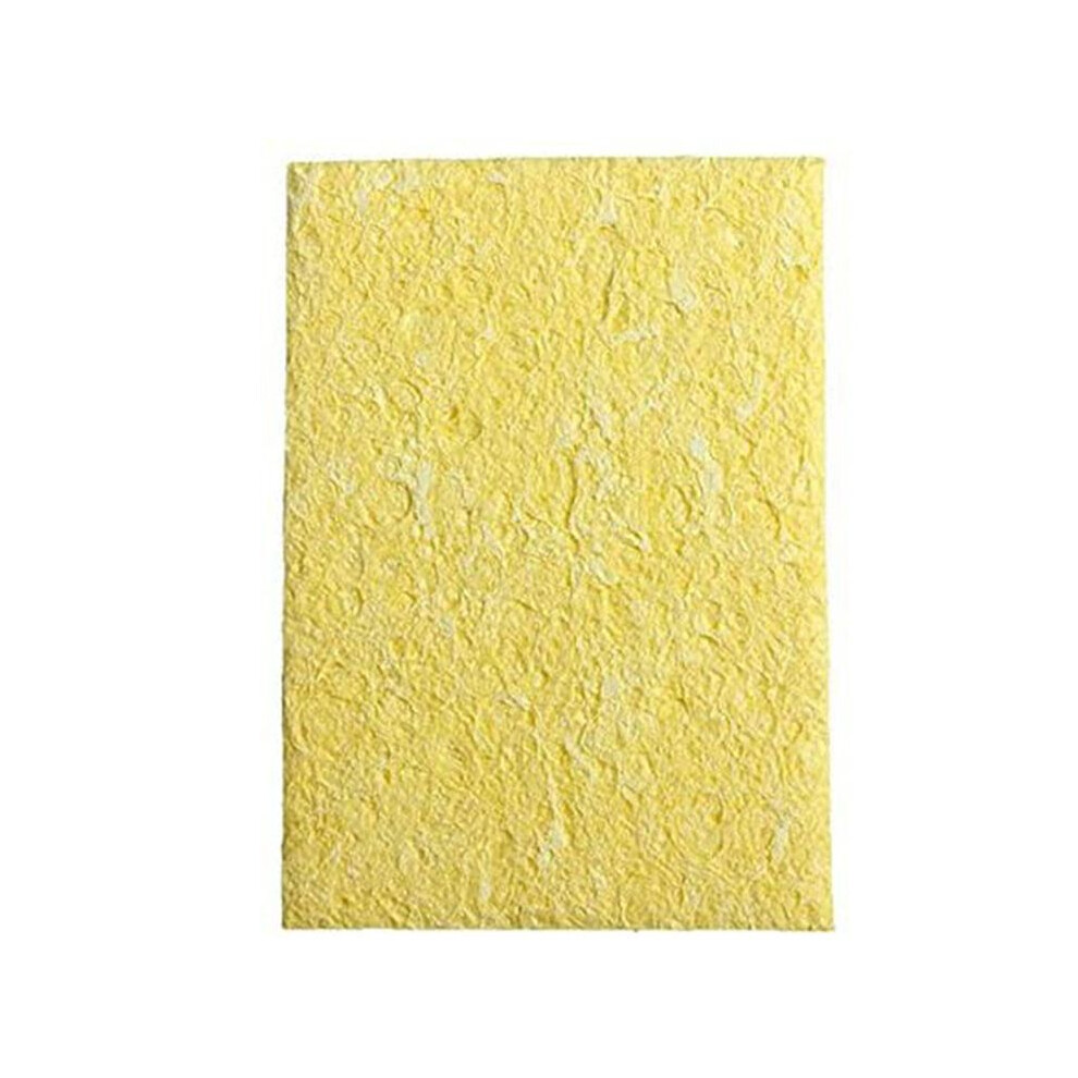 500Pcs Soldering Iron Solder Tip Welding Cleaning Sponge Soldering Iron Sponge Pad Replacement Sponges Cleaning Pads 6033405192401