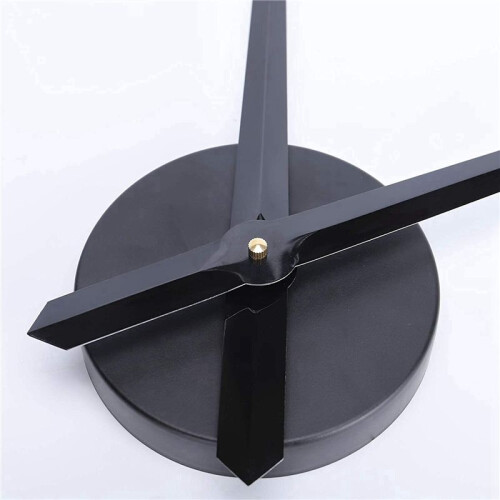 3X 3D Clock Hands,DIY Large Clock Movement Mechanism Needles,Wall Accessories Part Replacement,Black