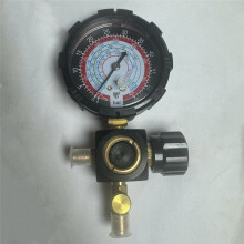 R134A Lagedrukmeter R410A R22 R404A Enkele Verdeelstukmeter voor Hoge Vulling van Koelmiddel in Airconditioning