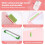 Clipboard A4 with Storage Compartment,Folder Breastfeeding Clipboards Side Opening Portable Writing Clipboard 7