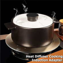 Diffuser Heat Conducting Plate, Cooking Kitchen Thickened Non-Slip Stove Gas Heat Conducting Plate 160x3.4mm