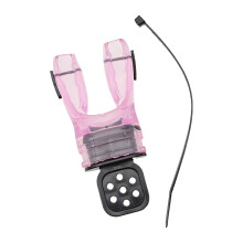 Ergonomic Diving Snorkels Mouthpieces Universal Nontoxic-pink