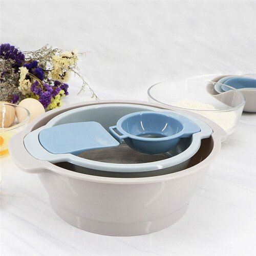 Multifunctional Flour Sieve Set Household Cake Making Tools Egg White Separator Kitchen Supplies 1