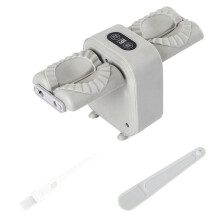 Automatische Dumpling Maker Huishoudelijke Dubbele Kop Antislip Dumpling Maker Machine Pers Mallen Maken Tool Handleiding Keuken B